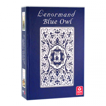 Lenormand Blue Owl Premium Edition kortos AGM